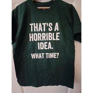 Horrible idea Men's T-shirt size Medium